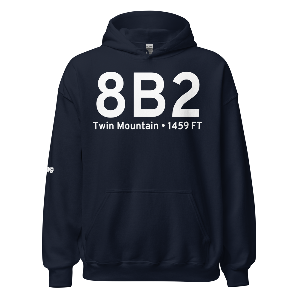 Twin Mountain (8B2) Airport Hoodie Sweatshirt 
