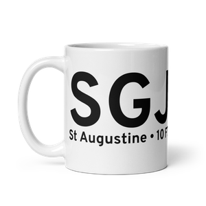 St Augustine (KSGJ) Airport Mug