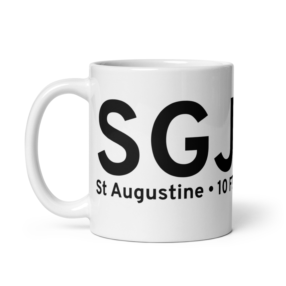 St Augustine (KSGJ) Airport Mug 