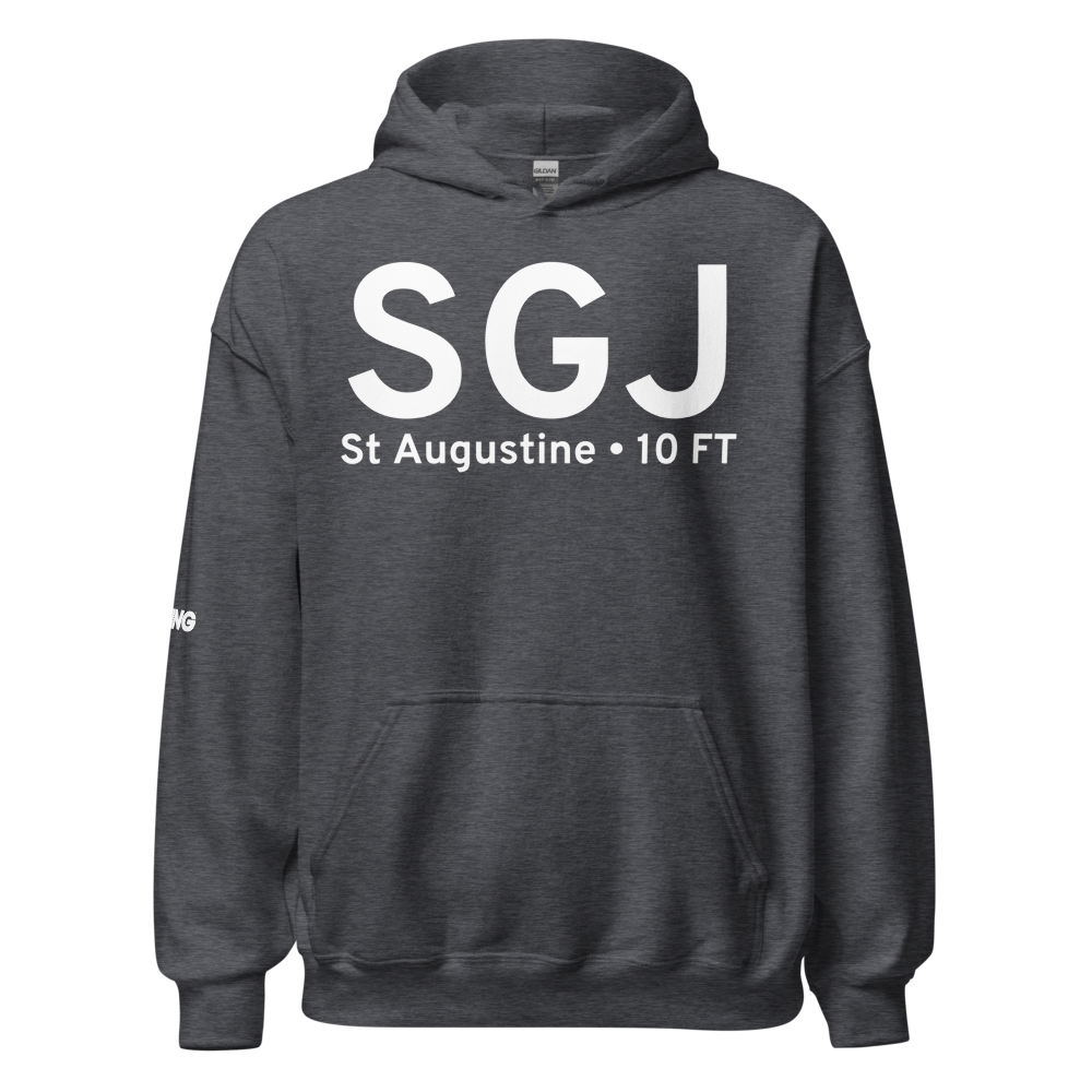 St Augustine (KSGJ) Airport Hoodie Sweatshirt 
