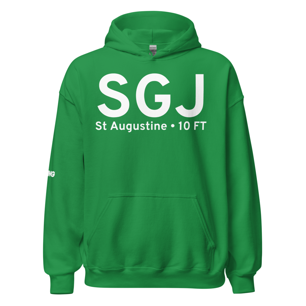 St Augustine (KSGJ) Airport Hoodie Sweatshirt 
