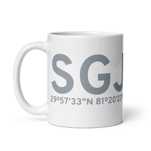 St Augustine (KSGJ) Airport Mug