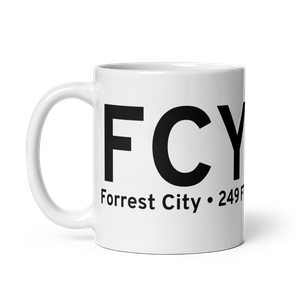 Forrest City (KFCY) Airport Mug