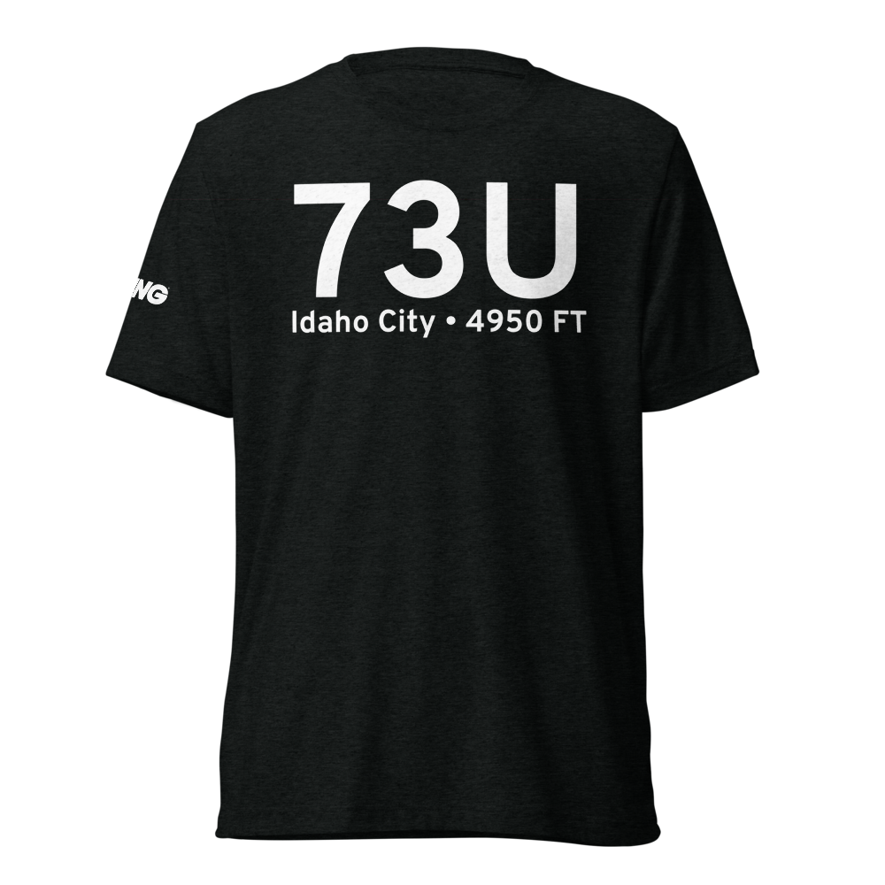 Idaho City (73U) Airport Tri-blend T-Shirt 