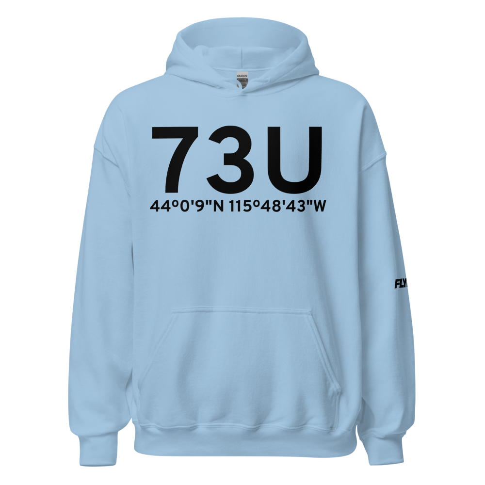 Idaho City (73U) Airport Hoodie Sweatshirt 