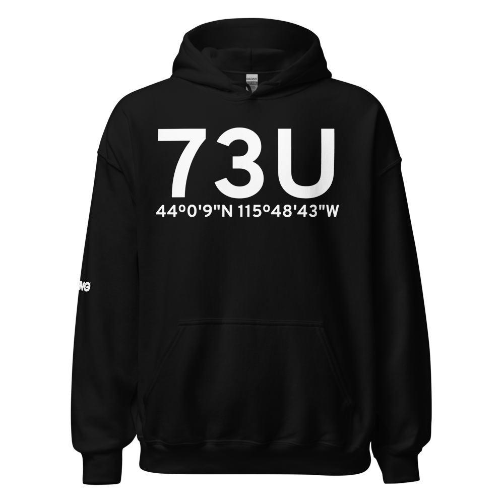 Idaho City (73U) Airport Hoodie Sweatshirt 