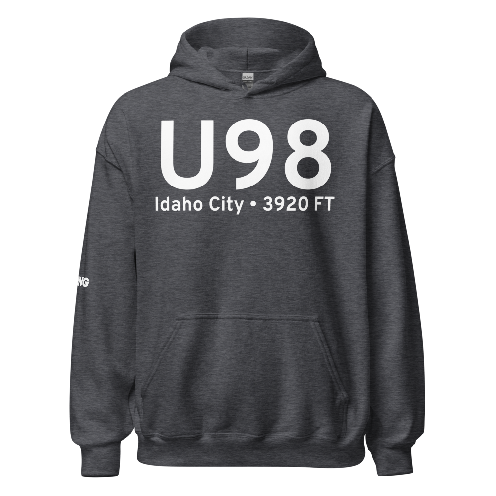 Idaho City (U98) Airport Hoodie Sweatshirt 