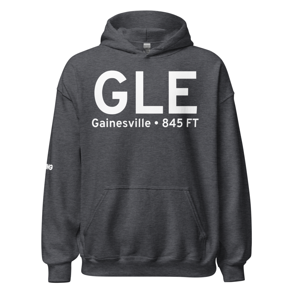 Gainesville (KGLE) Airport Hoodie Sweatshirt 