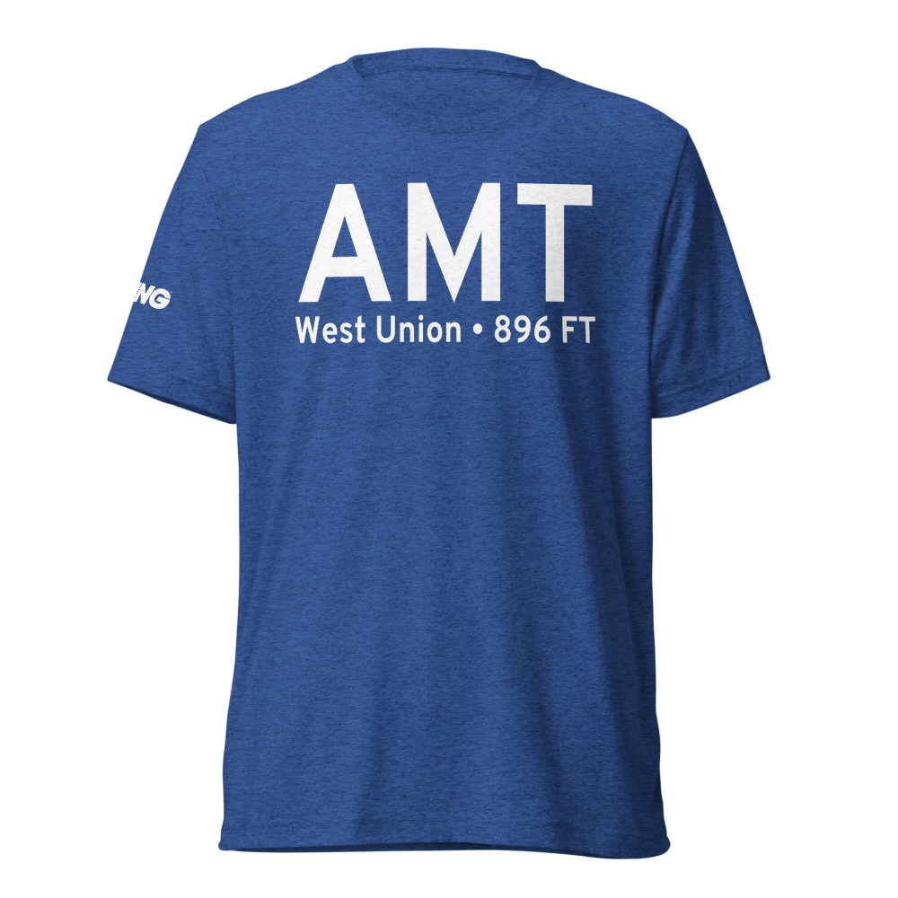 West Union (KAMT) Airport Tri-blend T-Shirt 