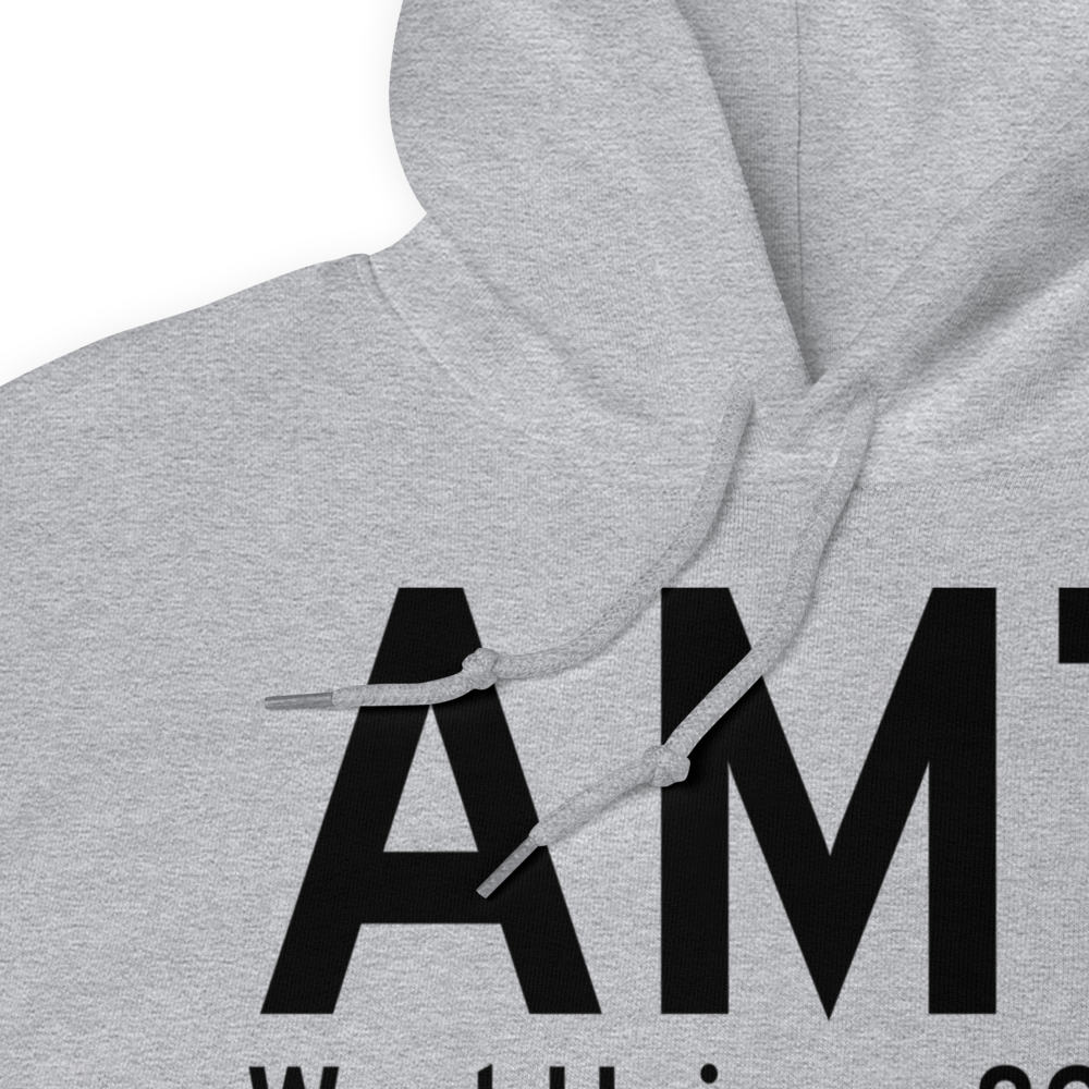 West Union (KAMT) Airport Hoodie Sweatshirt 