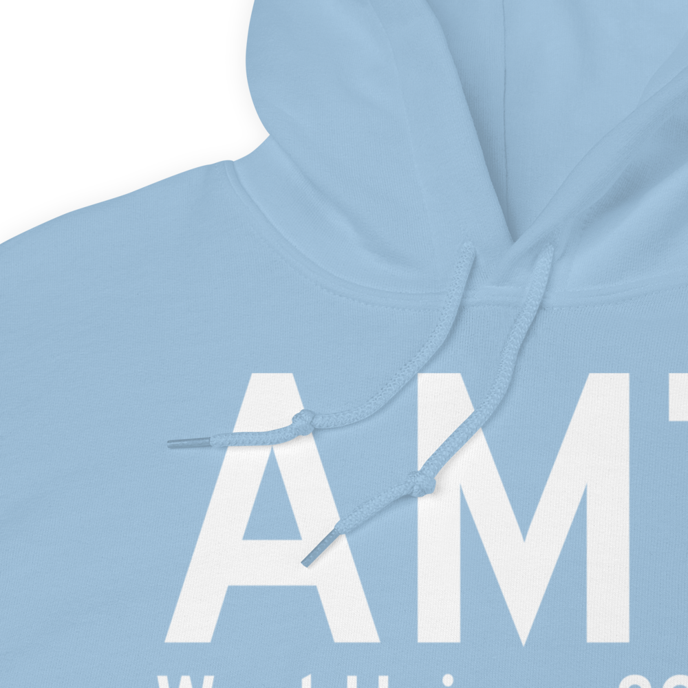 West Union (KAMT) Airport Hoodie Sweatshirt 