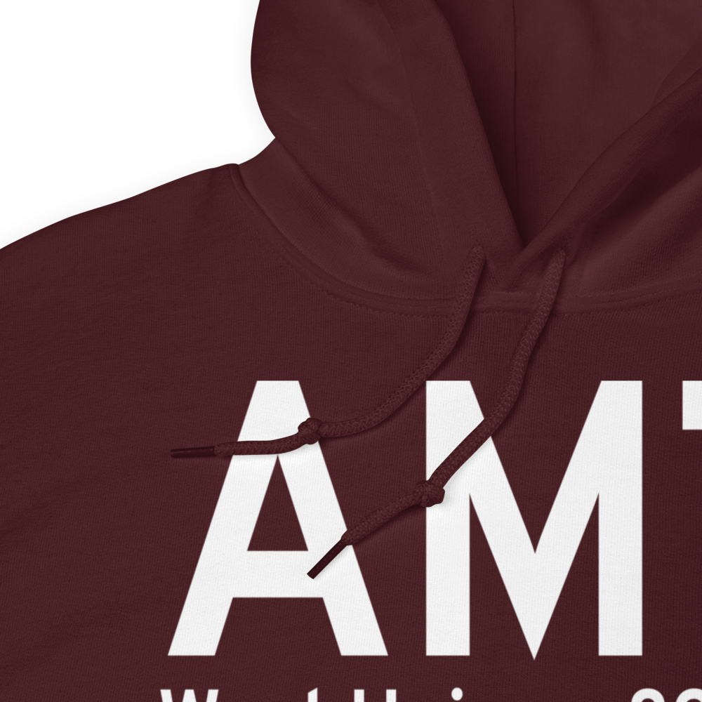 West Union (KAMT) Airport Hoodie Sweatshirt 