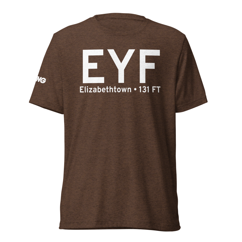 Elizabethtown (KEYF) Airport Tri-blend T-Shirt 