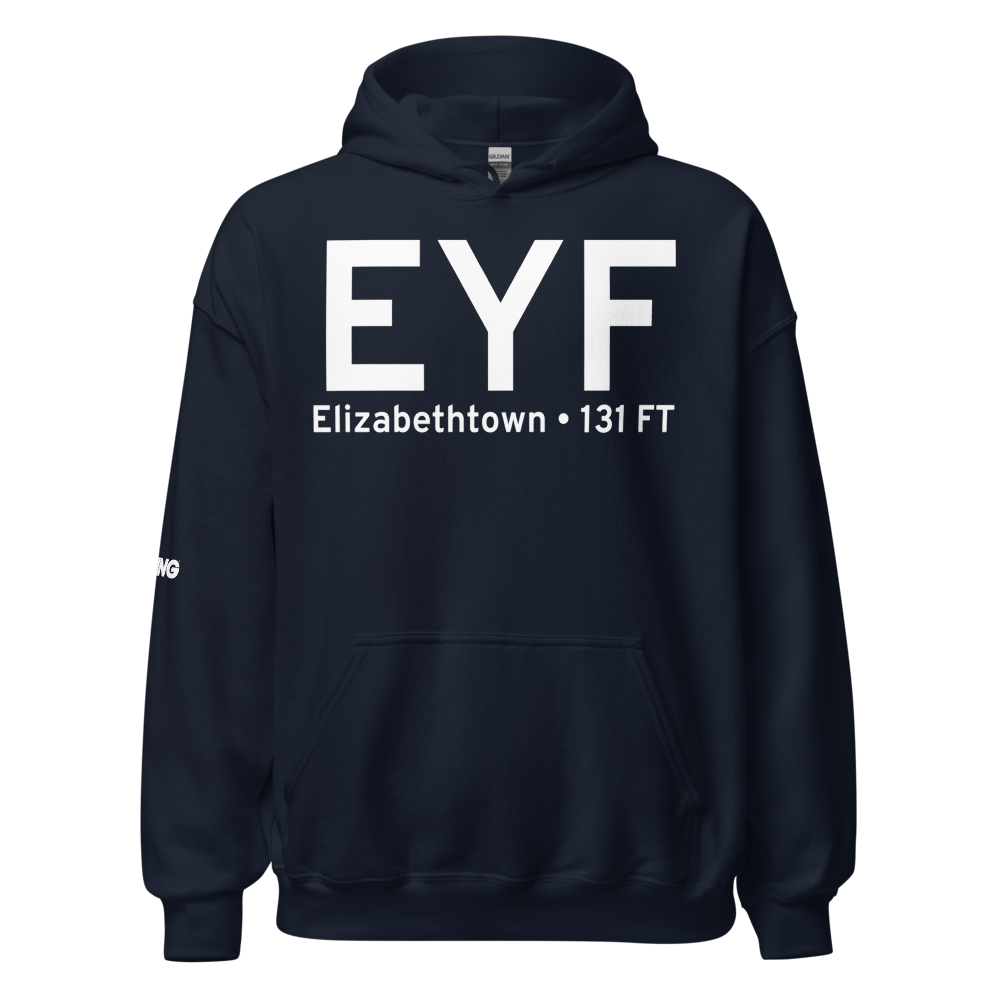 Elizabethtown (KEYF) Airport Hoodie Sweatshirt 