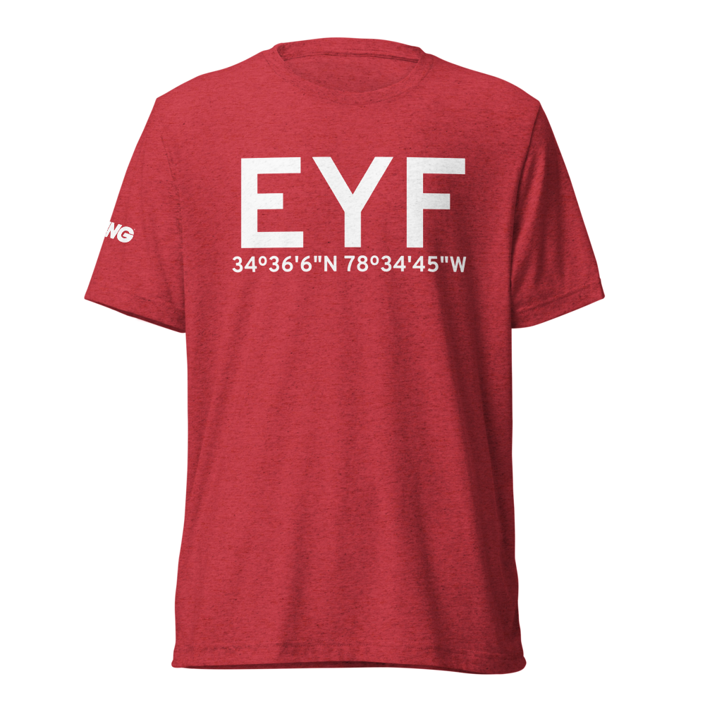 Elizabethtown (KEYF) Airport Tri-blend T-Shirt 