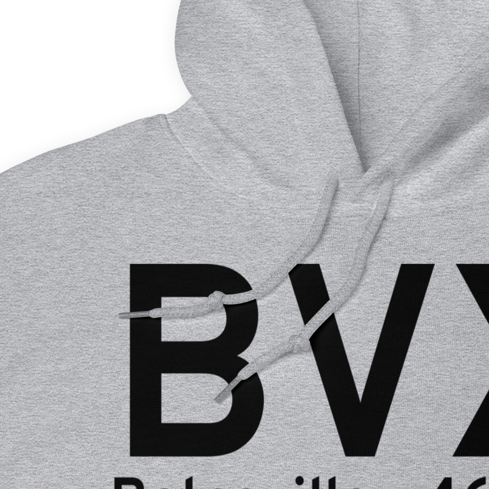 Batesville (KBVX) Airport Hoodie Sweatshirt 