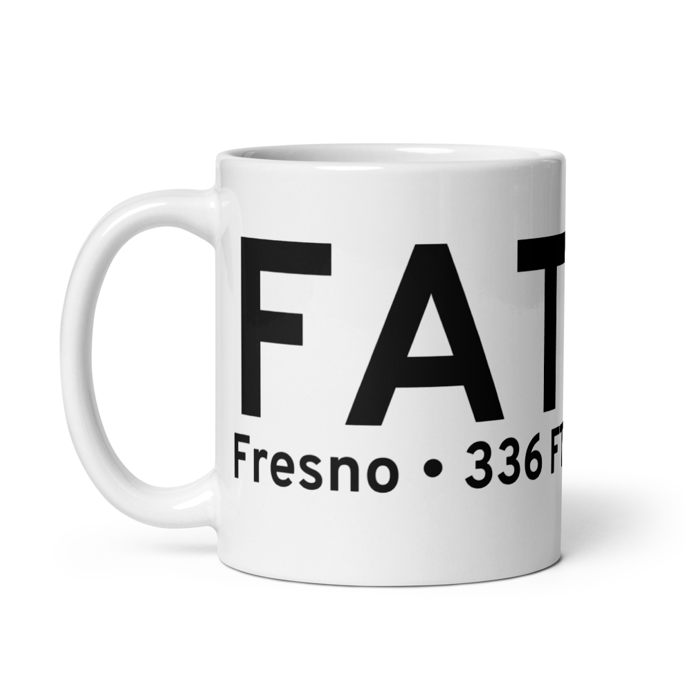 Fresno (KFAT) Airport Mug 
