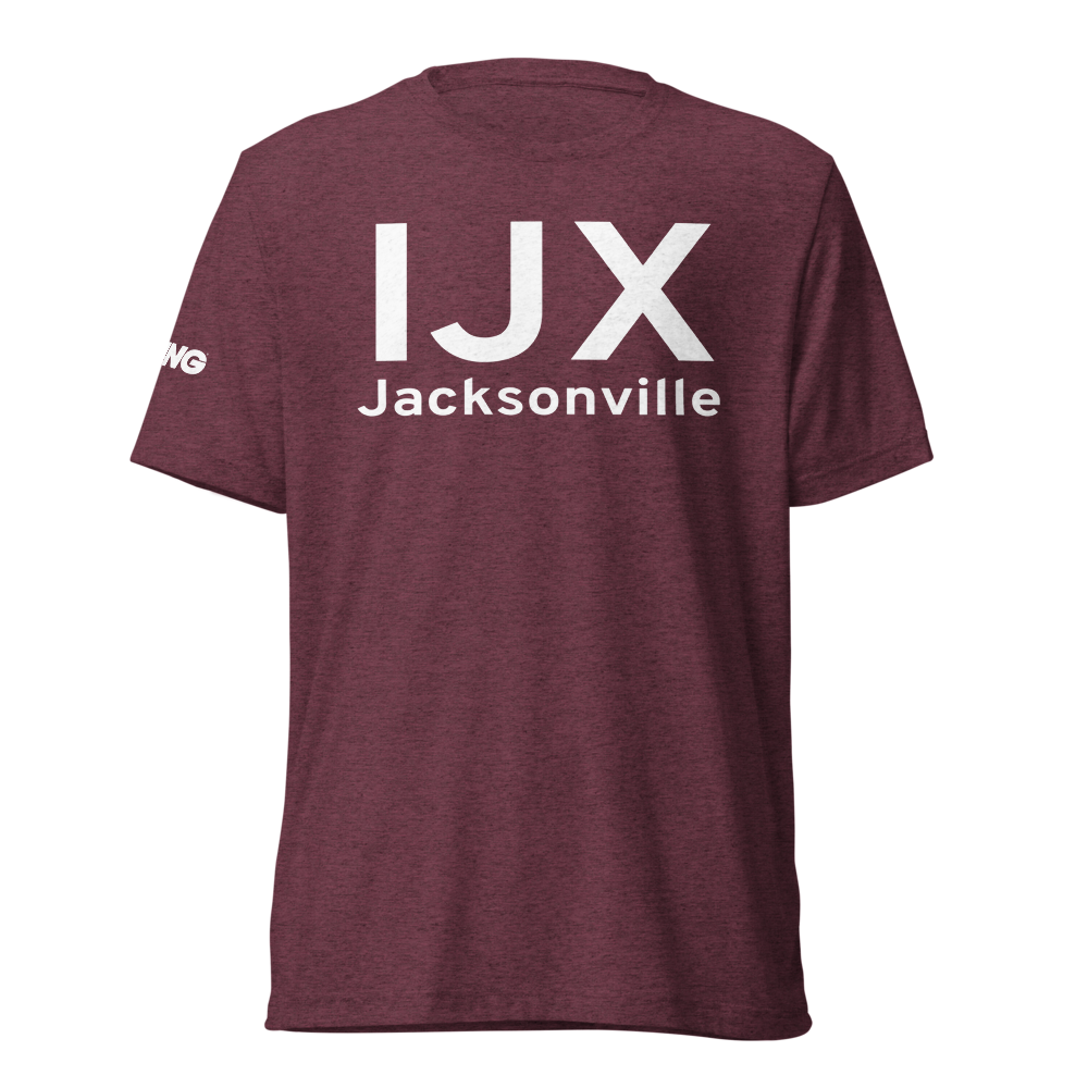 Jacksonville (KIJX) Airport Tri-blend T-Shirt 