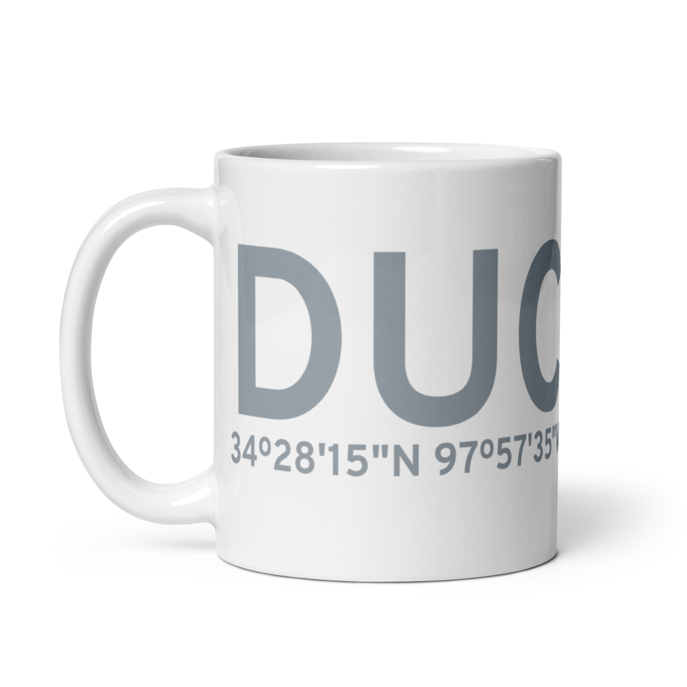 Duncan (KDUC) Airport Mug 