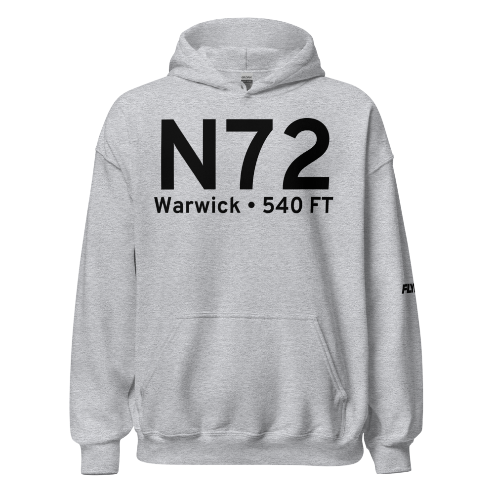 Warwick (N72) Airport Hoodie Sweatshirt 
