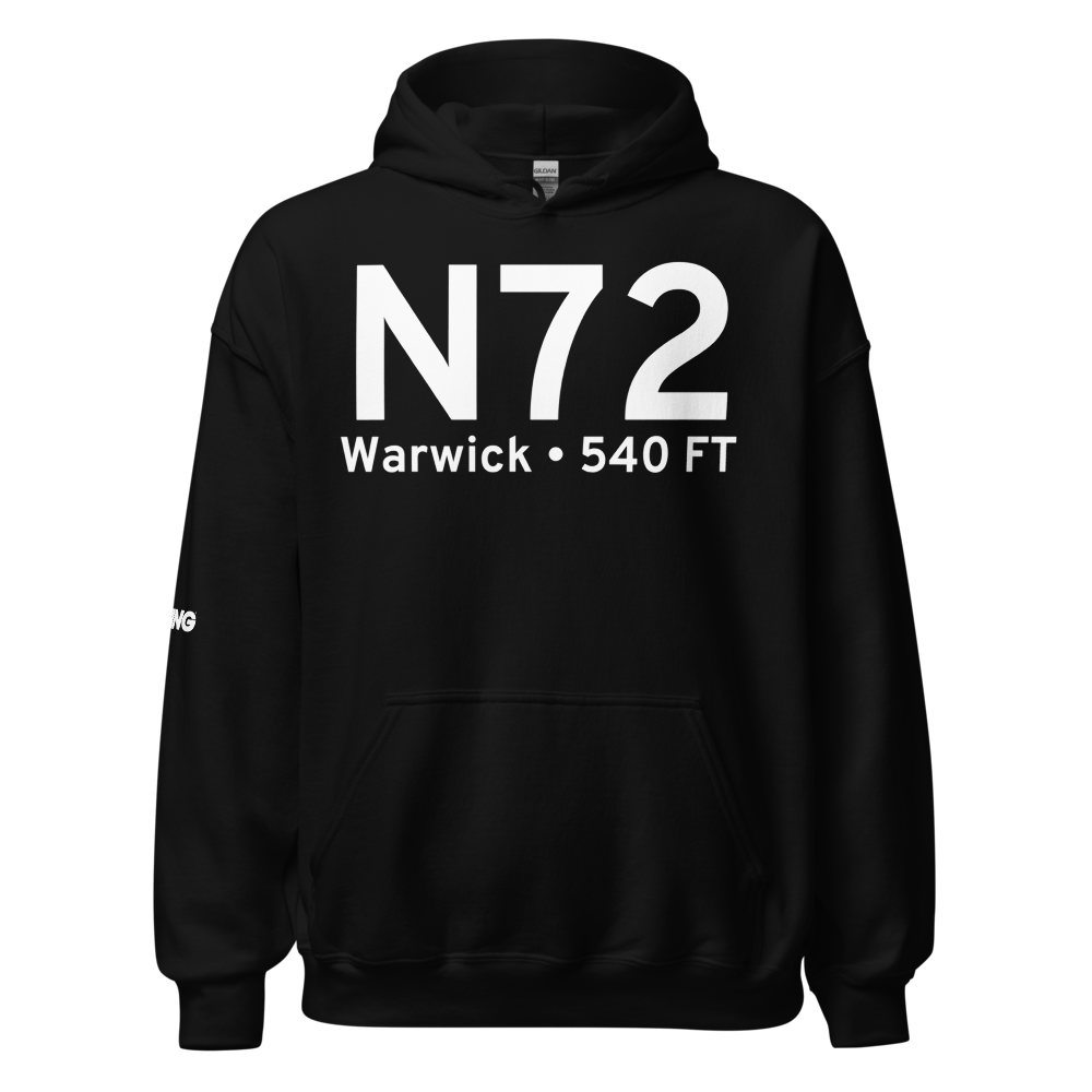 Warwick (N72) Airport Hoodie Sweatshirt 