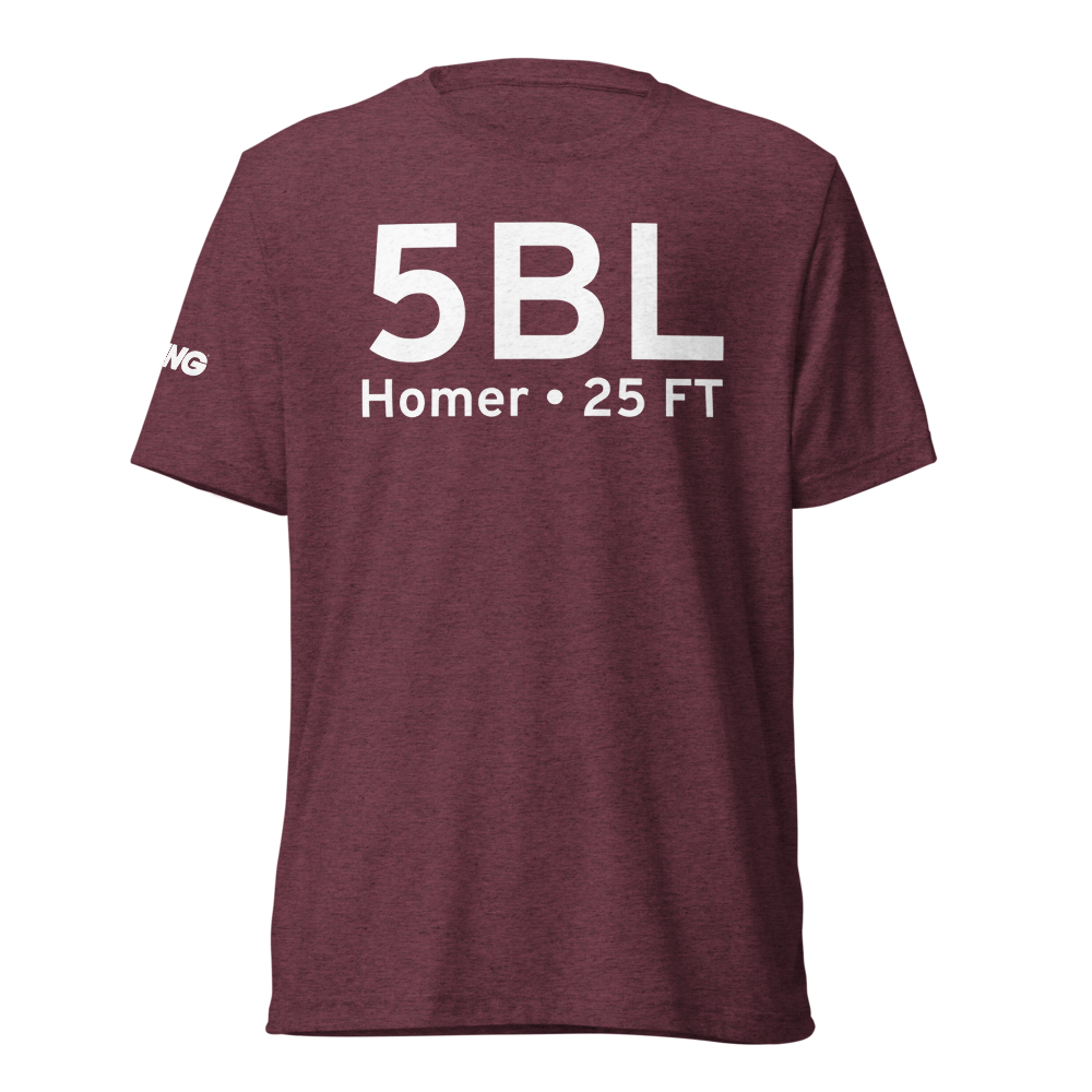 Homer (5BL) Airport Tri-blend T-Shirt 