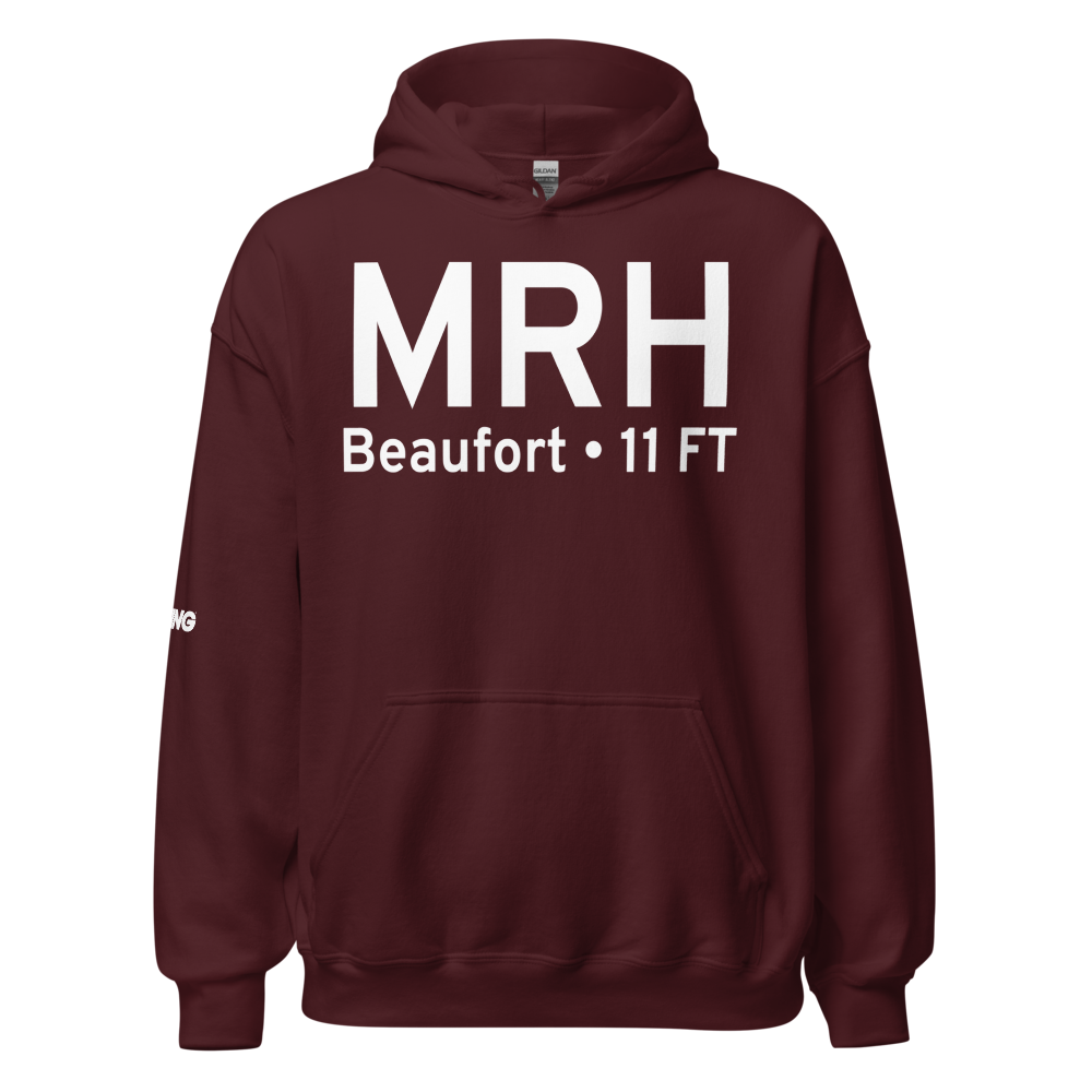 Beaufort (KMRH) Airport Hoodie Sweatshirt 