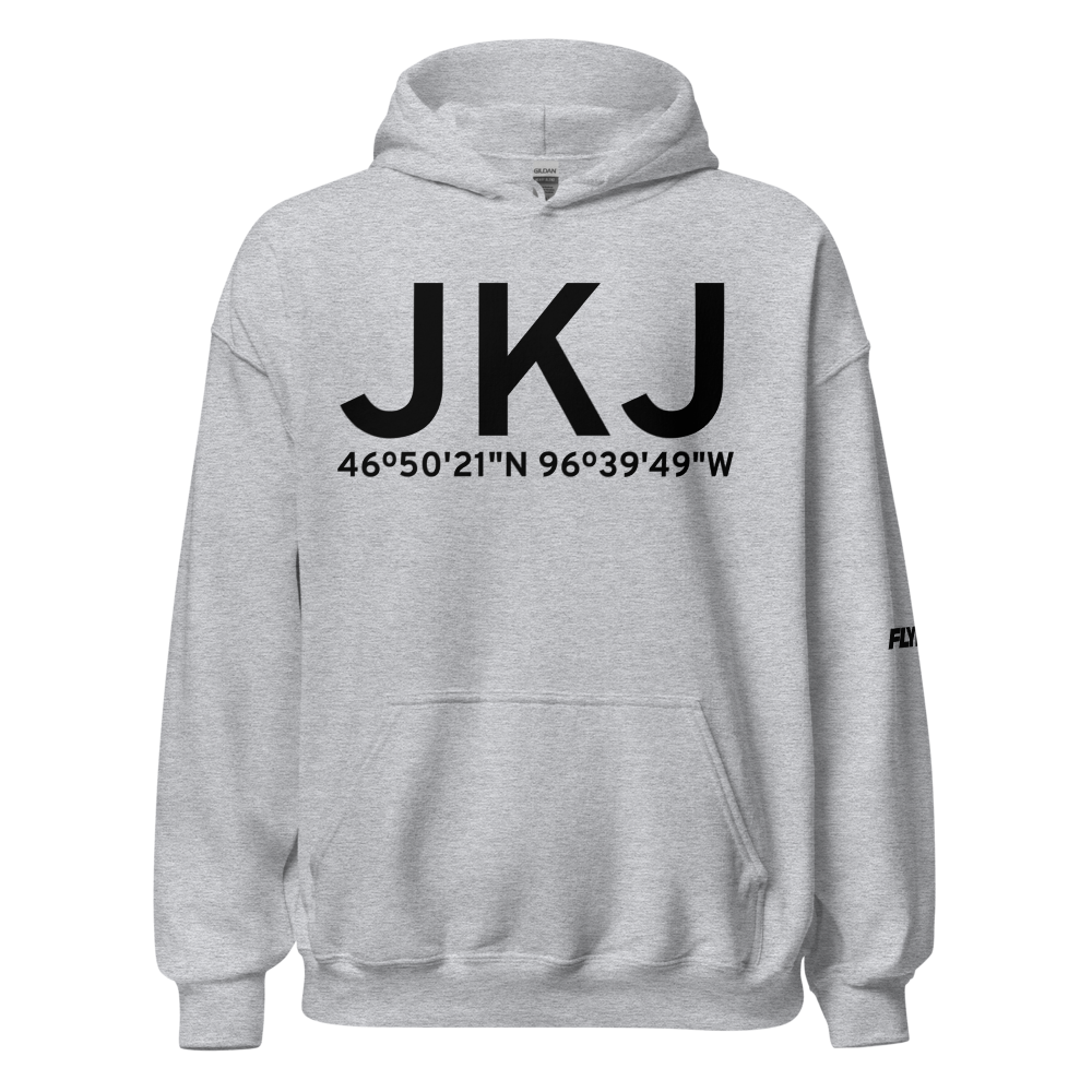 Moorhead (KJKJ) Airport Hoodie Sweatshirt 