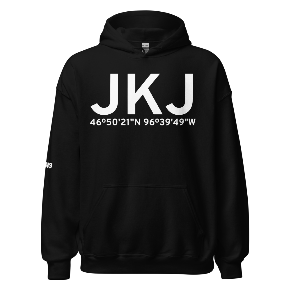 Moorhead (KJKJ) Airport Hoodie Sweatshirt 