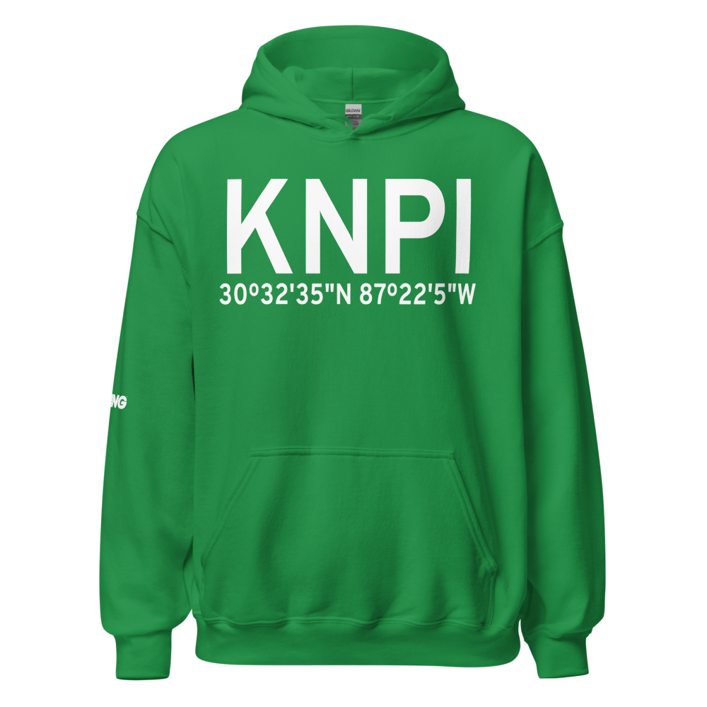 Pensacola (KNPI) Airport Hoodie Sweatshirt 