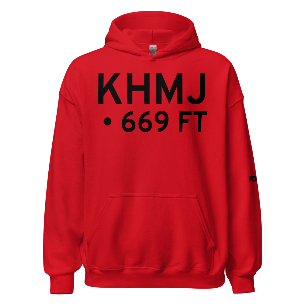  (KHMJ) Airport Hoodie Sweatshirt 