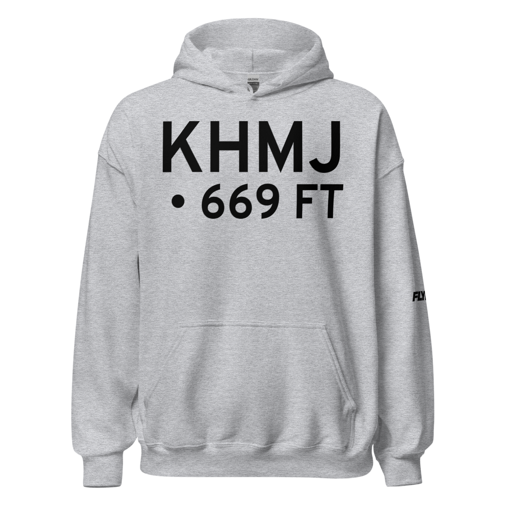 (KHMJ) Airport Hoodie Sweatshirt 