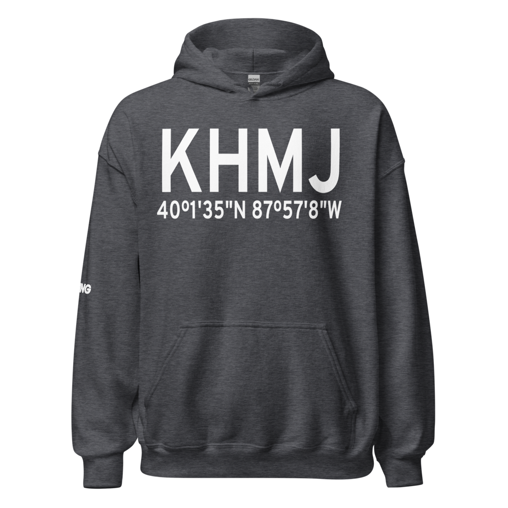  (KHMJ) Airport Hoodie Sweatshirt 