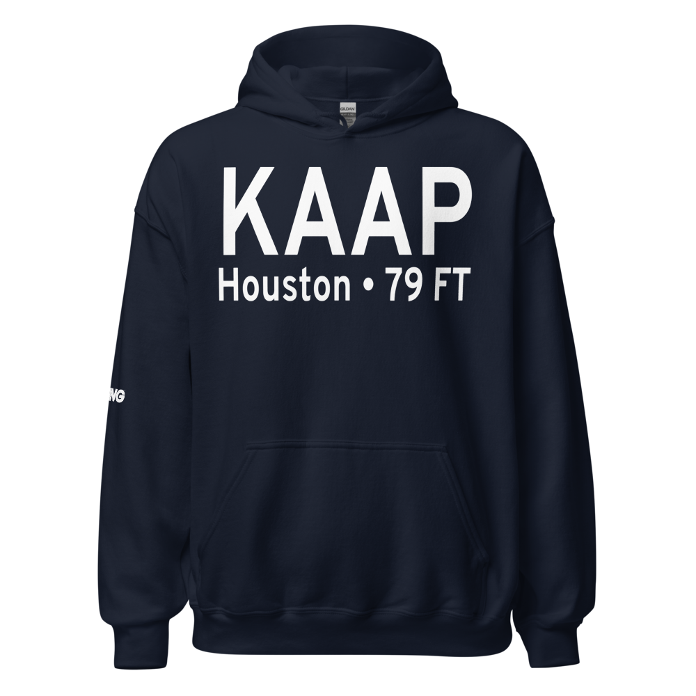 Houston (KAAP) Airport Hoodie Sweatshirt 