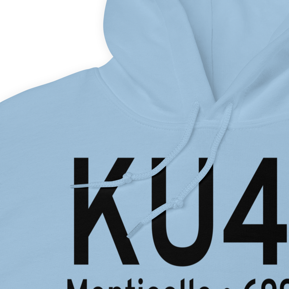 Monticello (KU43) Airport Hoodie Sweatshirt 