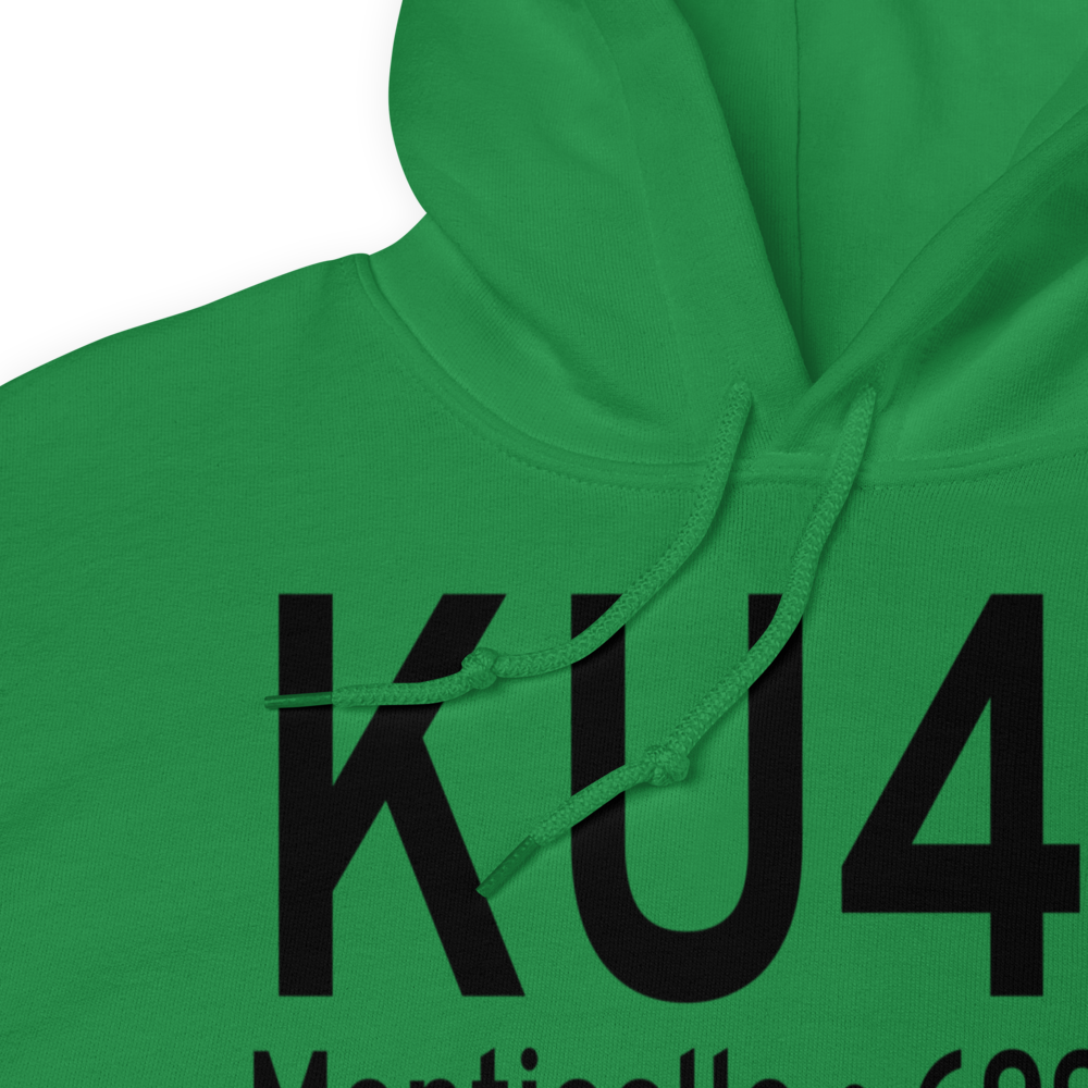 Monticello (KU43) Airport Hoodie Sweatshirt 
