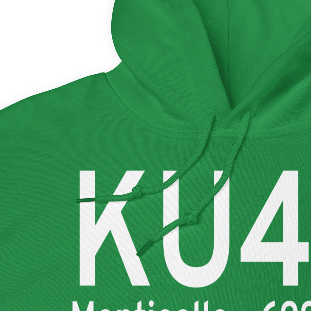 Monticello (KU43) Airport Hoodie Sweatshirt 