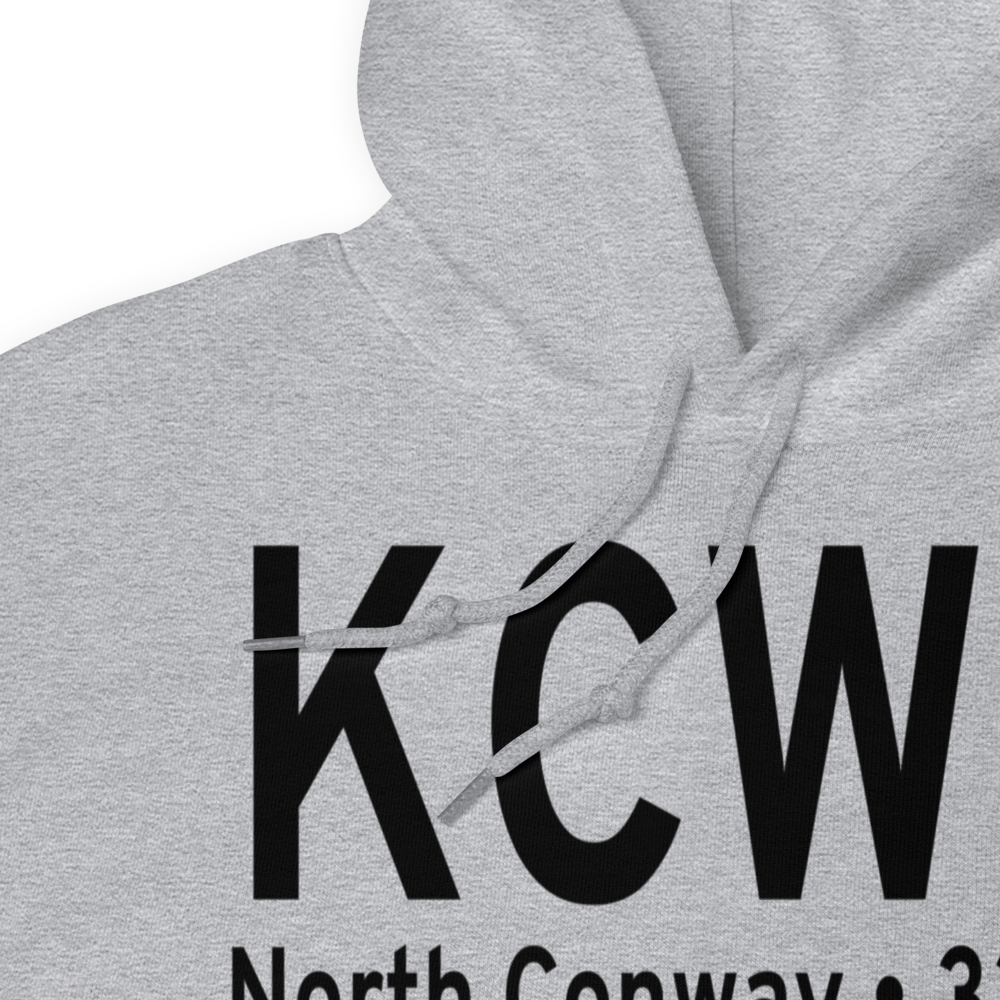 North Conway (KCWN) Airport Hoodie Sweatshirt 