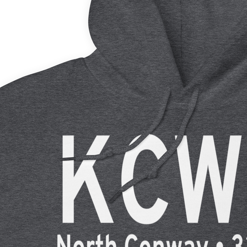 North Conway (KCWN) Airport Hoodie Sweatshirt 