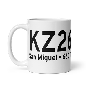 San Miguel (KZ26) Airport Mug