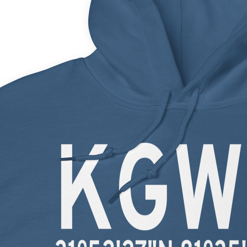 Fort Stewart (KGWN) Airport Hoodie Sweatshirt 