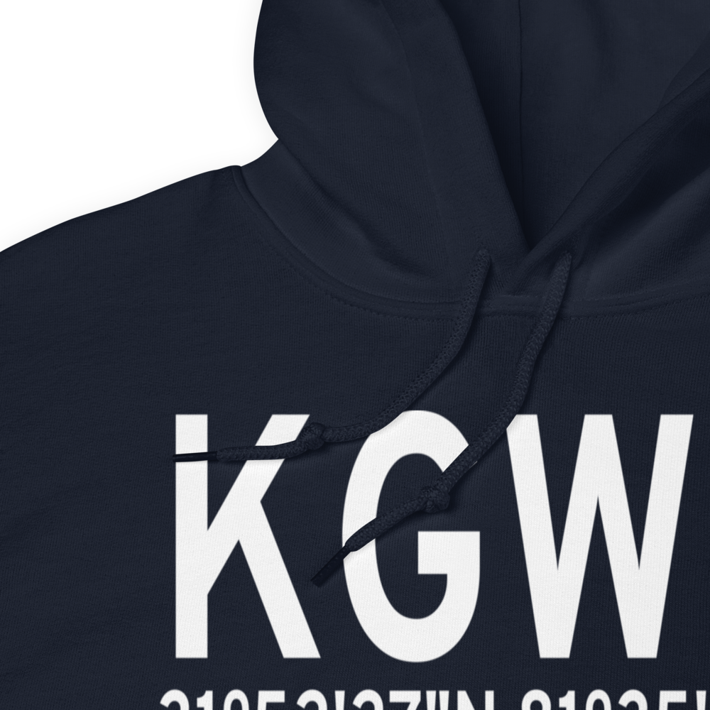 Fort Stewart (KGWN) Airport Hoodie Sweatshirt 