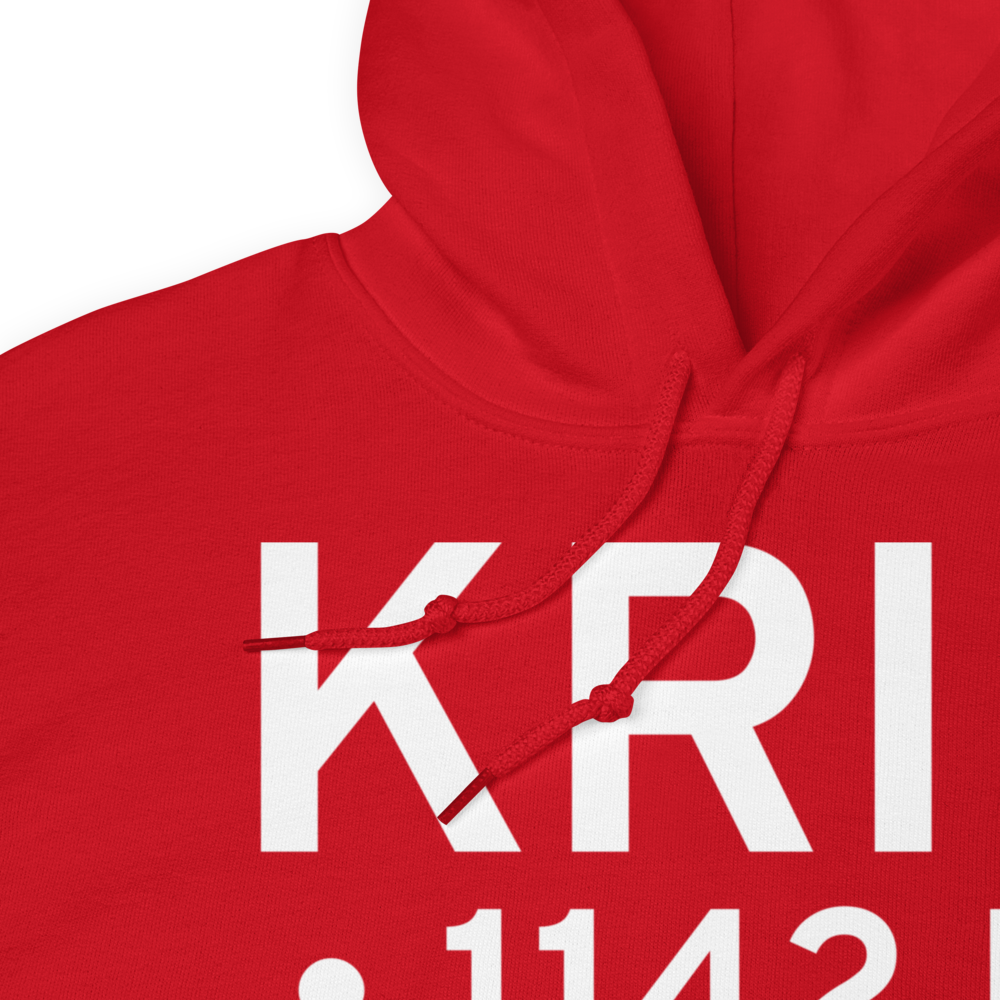  (KRIE) Airport Hoodie Sweatshirt 