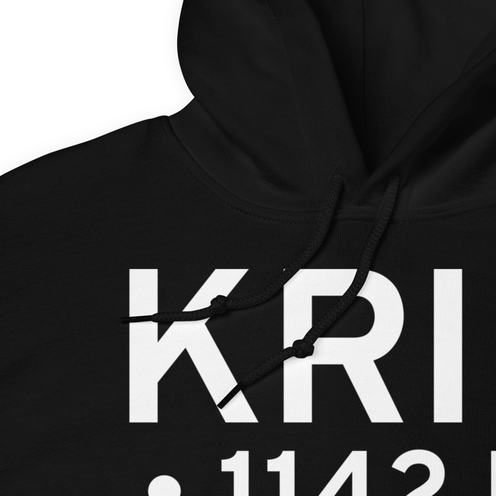  (KRIE) Airport Hoodie Sweatshirt 