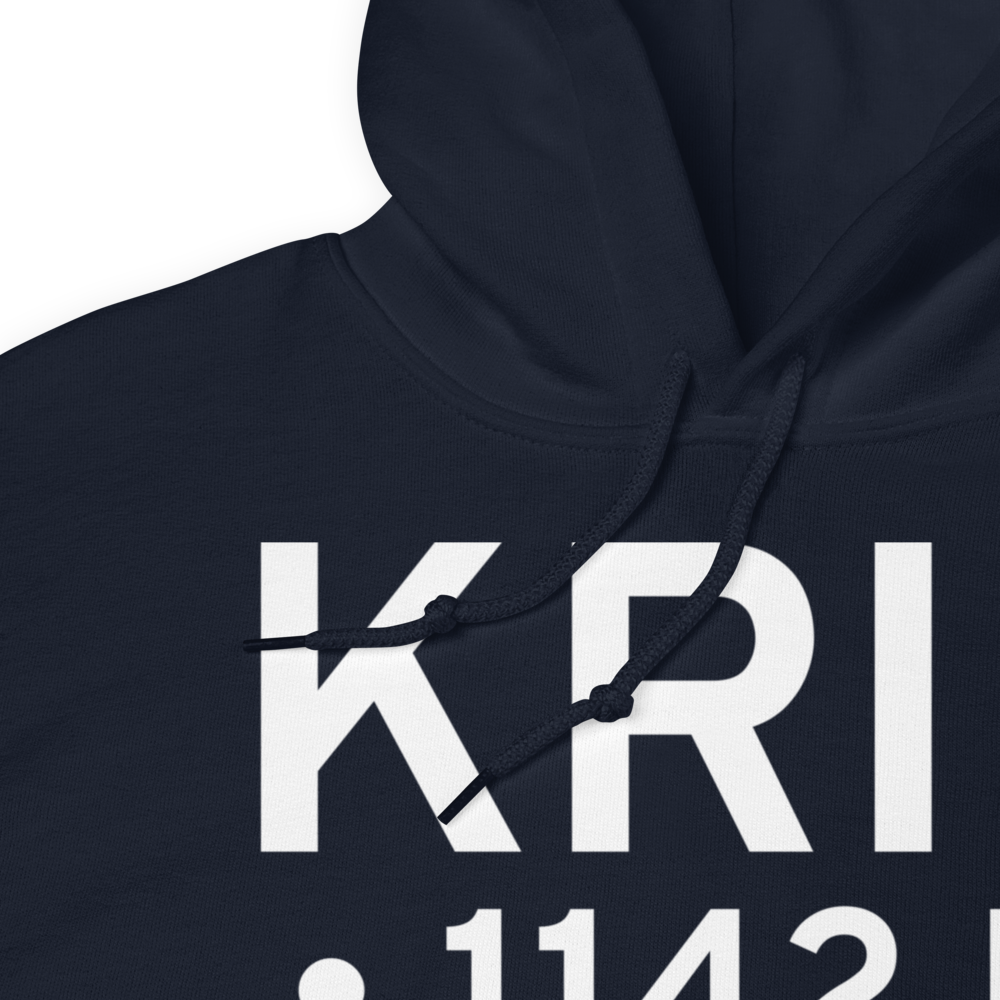  (KRIE) Airport Hoodie Sweatshirt 