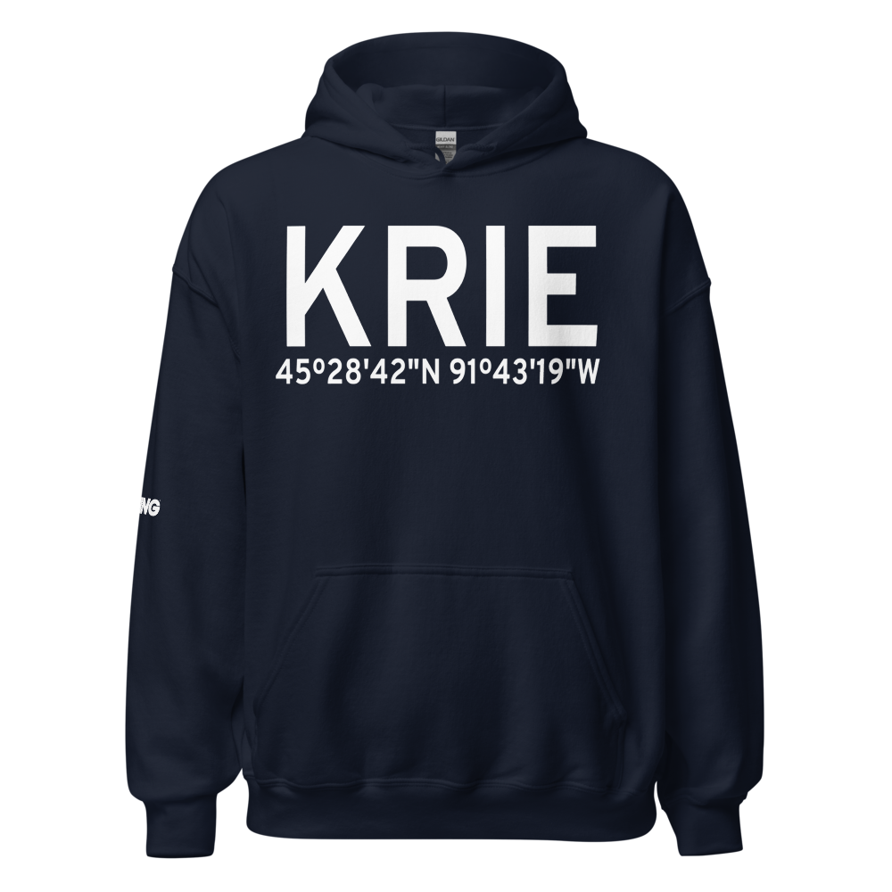  (KRIE) Airport Hoodie Sweatshirt 