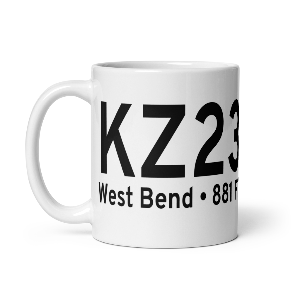 West Bend (KZ23) Airport Mug 
