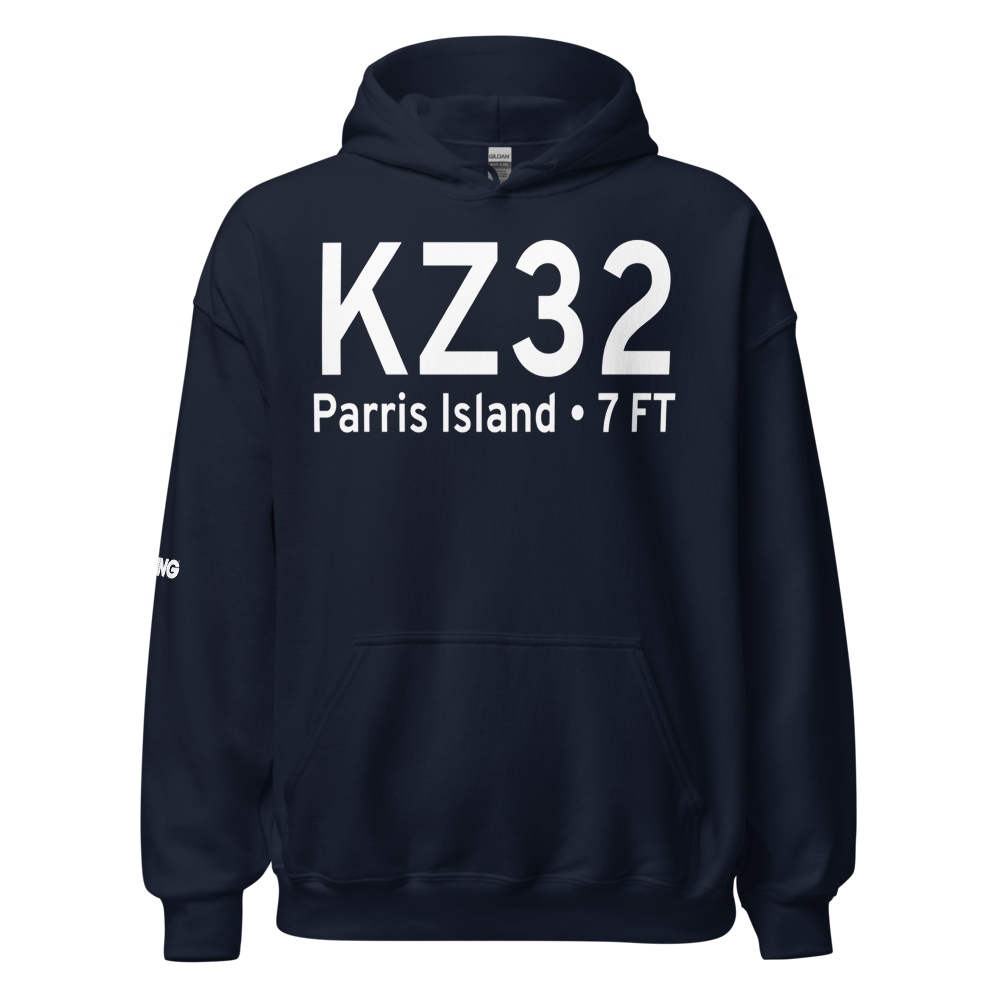 Parris Island (KZ32) Airport Hoodie Sweatshirt 