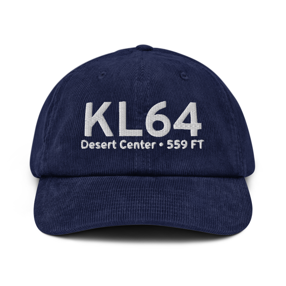Desert Center (KL64) Airport Hat 