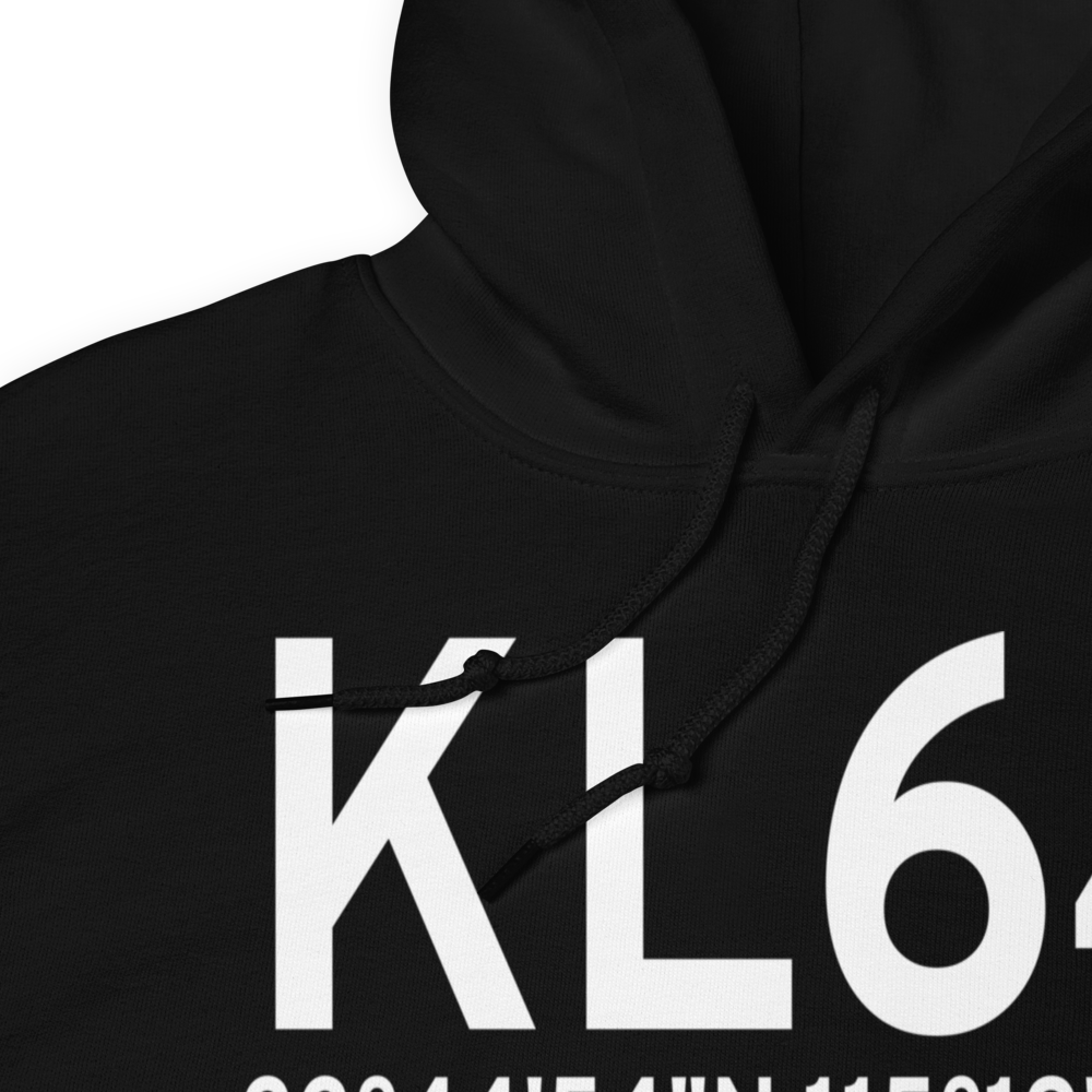 Desert Center (KL64) Airport Hoodie Sweatshirt 